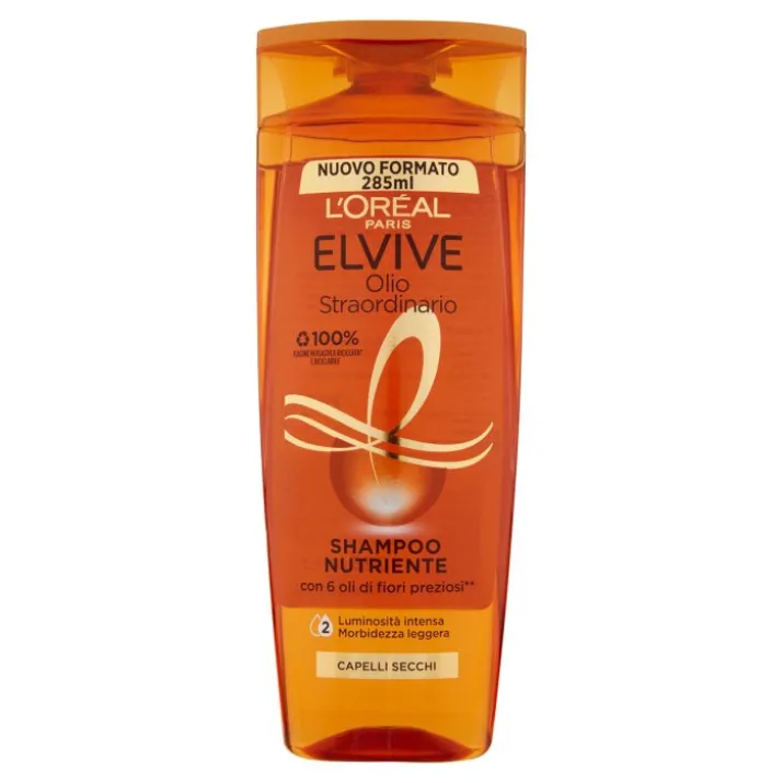 ELVIVE SHAMPOO NUTR SEC 285ML