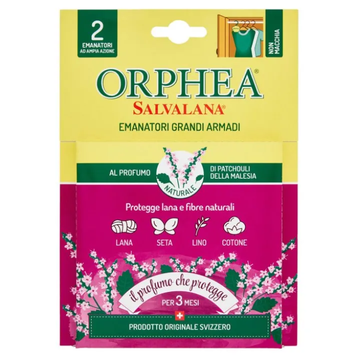 Emanatori Grandi Armadi al Profumo di Patchouli Orphea 2 Pezzi
