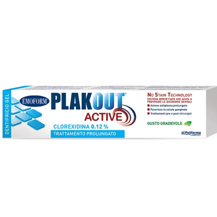 Emoform Plak Out Active Polifarma Benessere 75ml