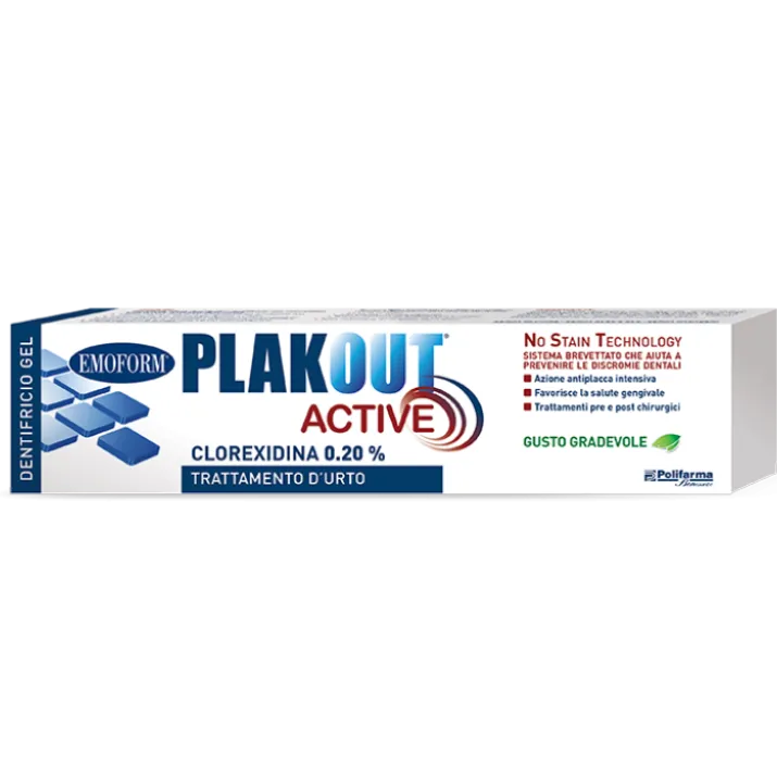 Emoform Plak Out Active Polifarma Benessere 75ml