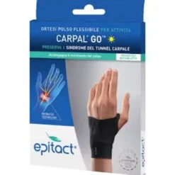 Epitact® Carpal'Go™ Ortesi Polso Flessibile Per Sindrome Del Tunnel Carpale Destro Taglia M 1 Pezzo