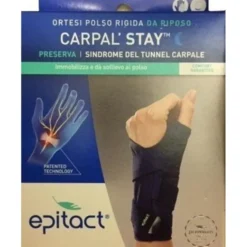Epitact® Carpal'Stay™ Ortesi Polso Flessibile Per Sindrome Del Tunnel Carpale Destro Taglia M 1 Pezzo