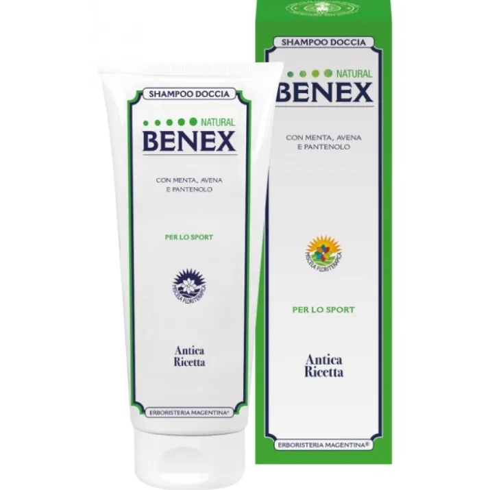Erboristeria Magentina Shampoo Doccia Natural Benex 200ml