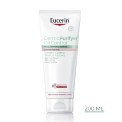 Eucerin Dermopurifyer Oil Control - Crema Corpo Tripla Azione 200ml