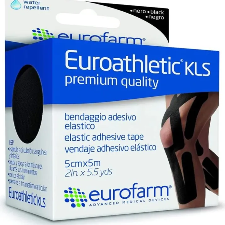 Euroathletic KLS Nero 5cm x 5m Eurofarm