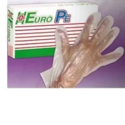 EuroPe Guanti In Polietilene Cavallaro 100 Pezzi