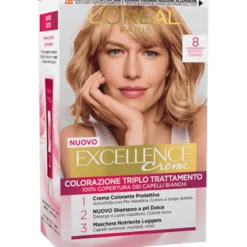 Excellence Crème Colorazione Permanente 8 Biondo Chiaro L'OREAL 40ml