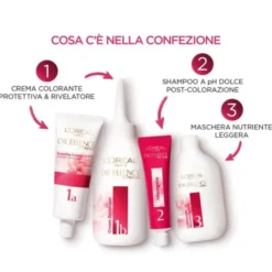 Excellence Crème Colorazione Permanente 5 Castano Chiaro L'OREAL 40ml