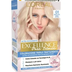 Excellence Pure Blonde 01 Biondo Ultra Chiaro Naturale L'Oréal Paris 40ml