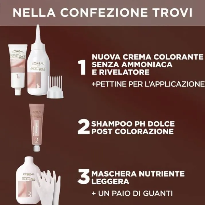 Excellence Universal Nude Colorazione Permanente 6U Biondo Scuro L'OREAL