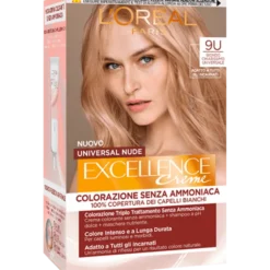 Excellence Universal Nude Colorazione Permanente 9U Biondo Chiarissimo L'OREAL