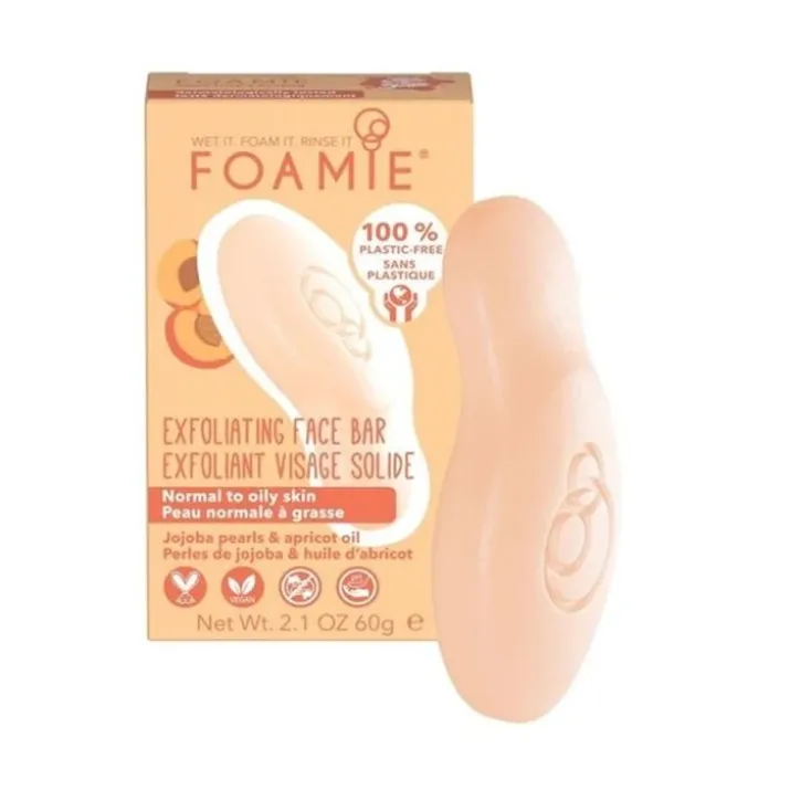 Exfoliating Face Bar Pelle da Normale a Grassa Foamie® 60g