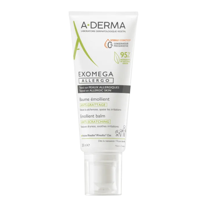 Exomega Allergo Cosmetico Sterile® A-Derma 200ml