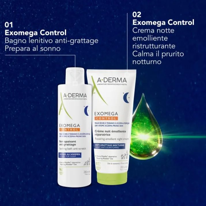 Exomega Control Crema Notte 200ml