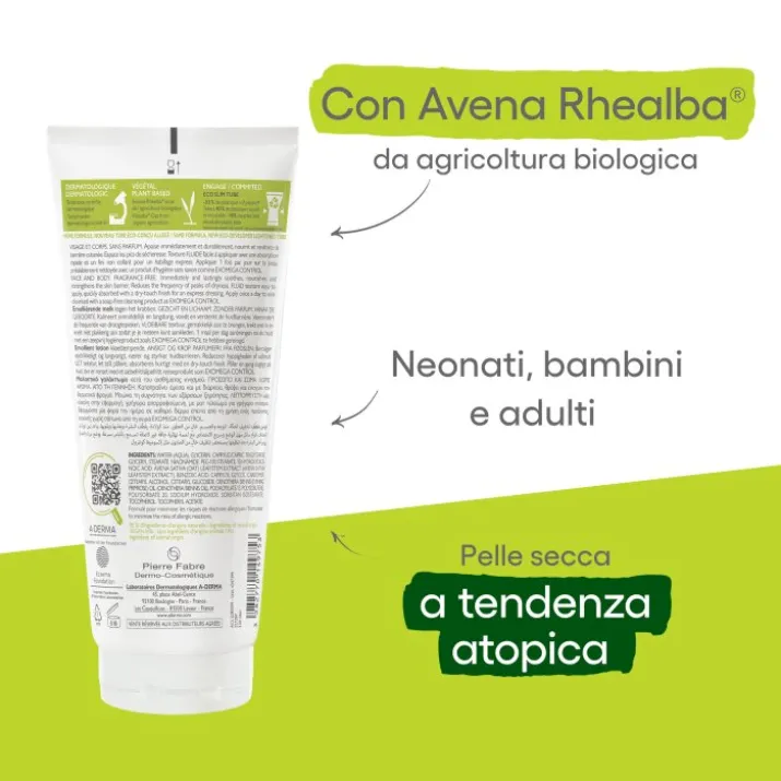 Exomega Control Latte Emolliente A-Derma 200ml