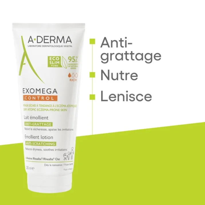 Exomega Control Latte Emolliente A-Derma 200ml