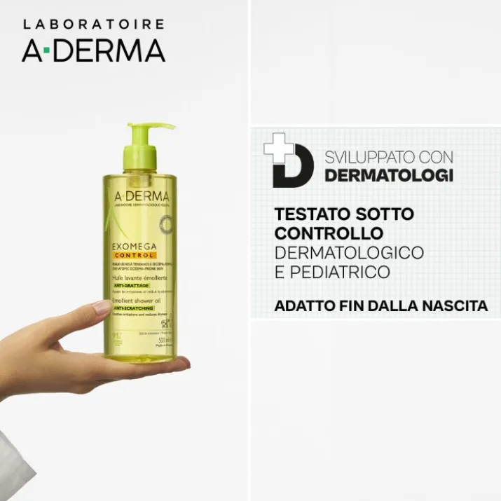 Exomega Control Olio Lavante Emolliente A-Derma 500ml