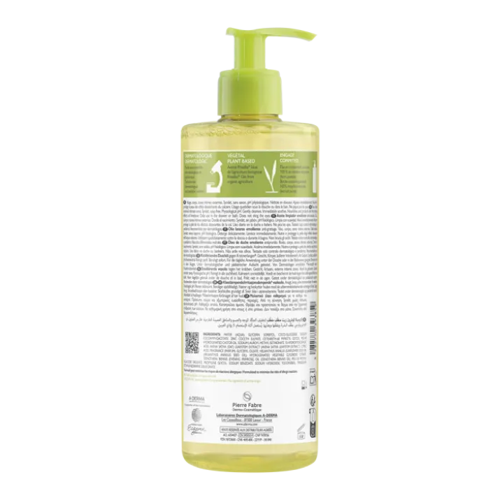 Exomega Control Olio Lavante Emolliente A-Derma 500ml