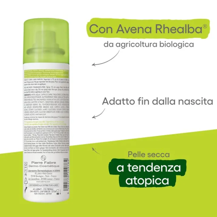 Exomega Control Spray Emolliente A-Derma 200ml