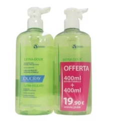 Extra-Doux Shampoo Extra Delicato Ducray 2x400ml Promo