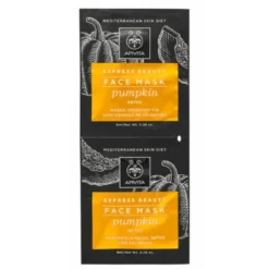 Face Mask Pumkin Express Beauty Apivita 2x8ml