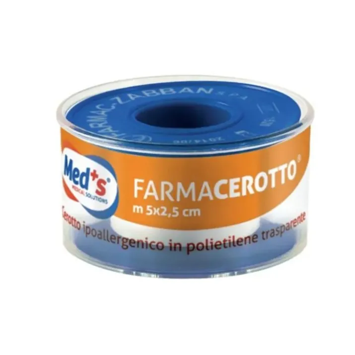 Farmacerotto Impermeabile Trasparente 5mx2,5cm Med's 1 Pezzo