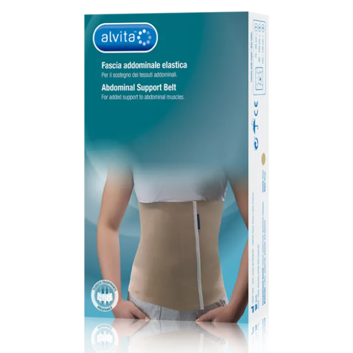 FASCIA ADDOMINALE ELASTICA ALVITA TG1