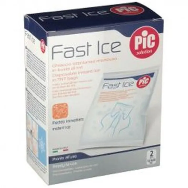 F-Care Ghiaccio Istantaneo Monouso - 2 Pezzi