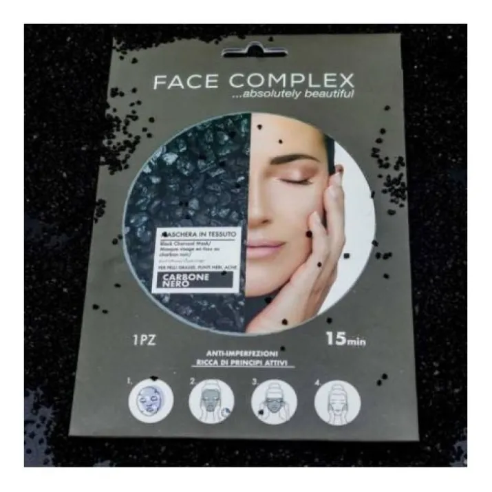 F COMPLEX MASK TESSUTO CARBONE NER