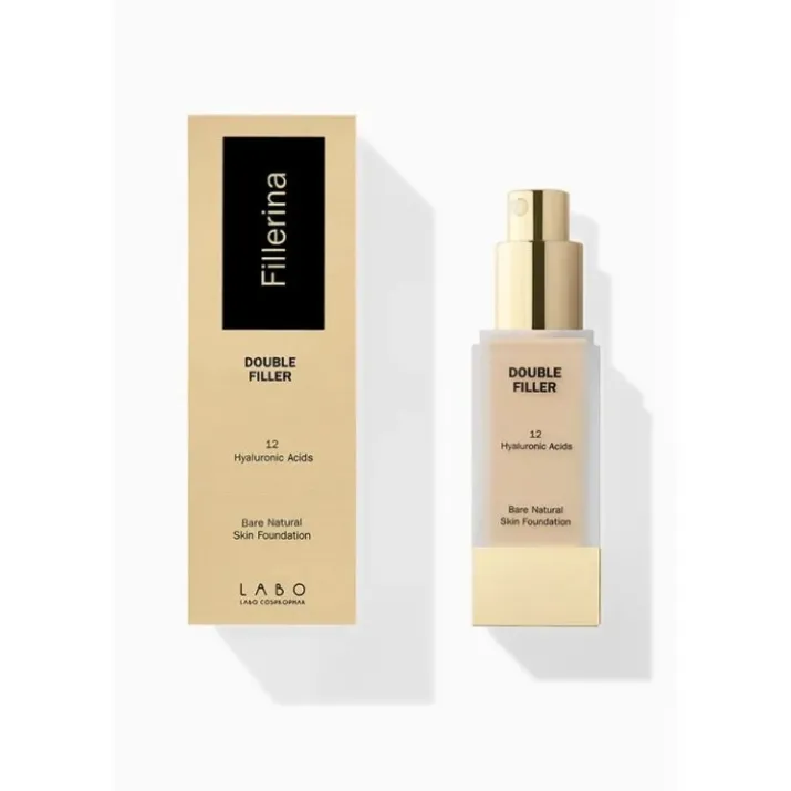 Fillerina Double Filler Bare Natural Skin Foundation 105 Medium Cool Labo 30ml