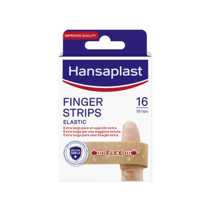 Finger Strips Elastic Hansaplast 16 Pezzi