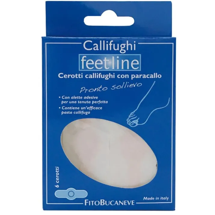 Fitobucaneve Feetline Cerotti Callifughi Con Paracallo 6 Pezzi