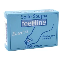 Fitobucaneve Feetline Solfo Spugna Bianca 1Pezzo
