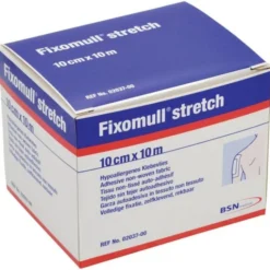 Fixomull Stretch Garza Autoadesiva 10x10cm