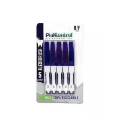 Flexi Brush 0,9 Blu Plakkontrol 5 Pezzi