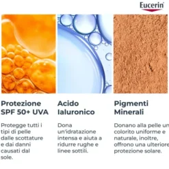 Fluido Ultra Leggero Colorato Medio SPF50+ Eucerin 50ml