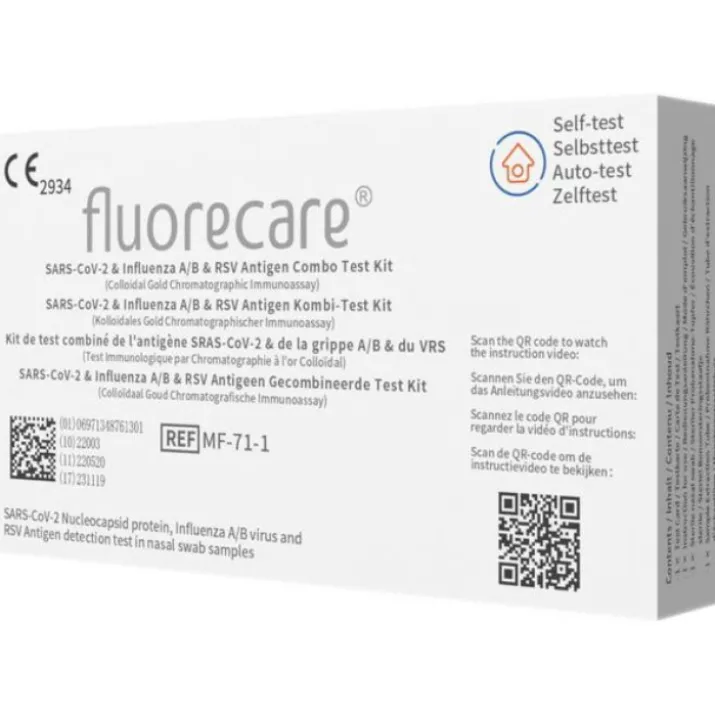 fluorecare® SARS-CoV-2 & Influenza A/B & RSV