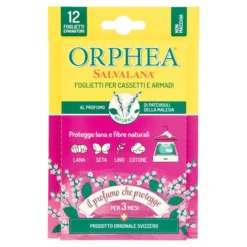 Foglietti al Profumo di Patchouli Orphea 12 Foglietti Emanatori
