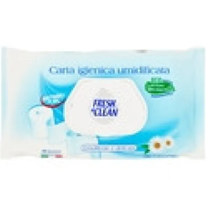 Fresh&clean Carta Igienica Umidificata Camomilla 48 Salviettine