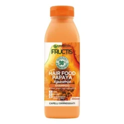 Fructis Hair Food Papaya Shampoo Riparatore Garnier 350ml