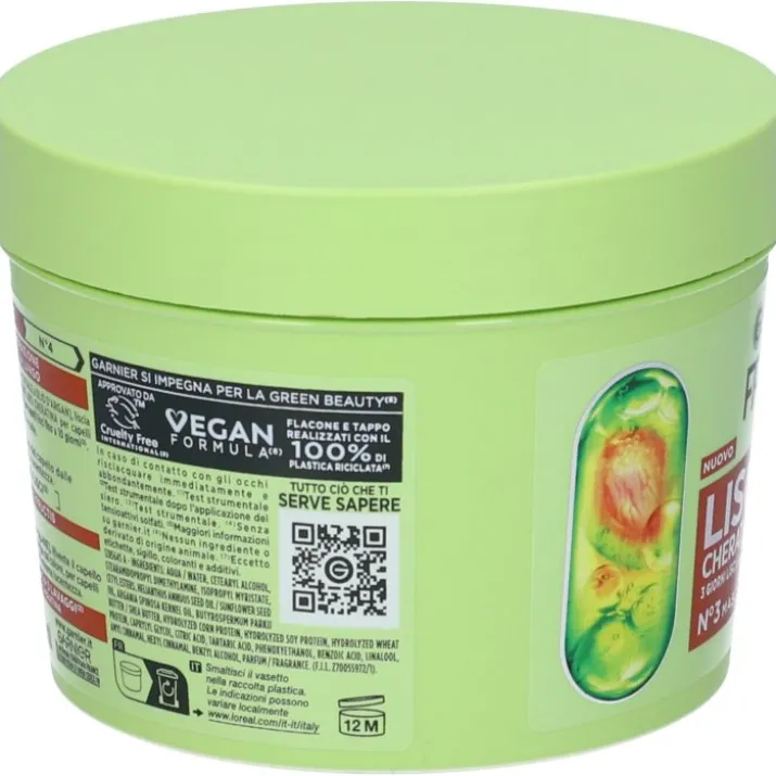 Fructis Keratin Sleek Maschera Garnier 370ml