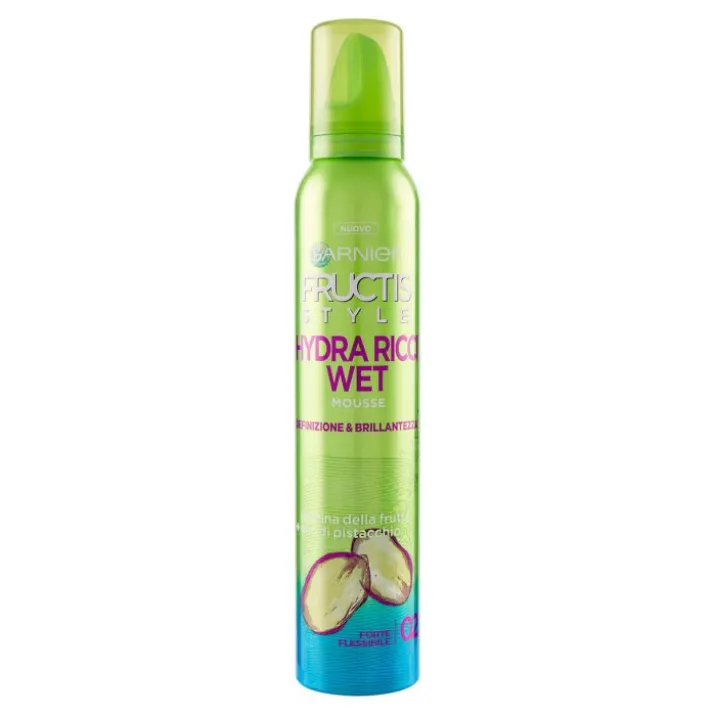 Fructis Style Hydra Ricci Wet Mousse Garnier 200ml