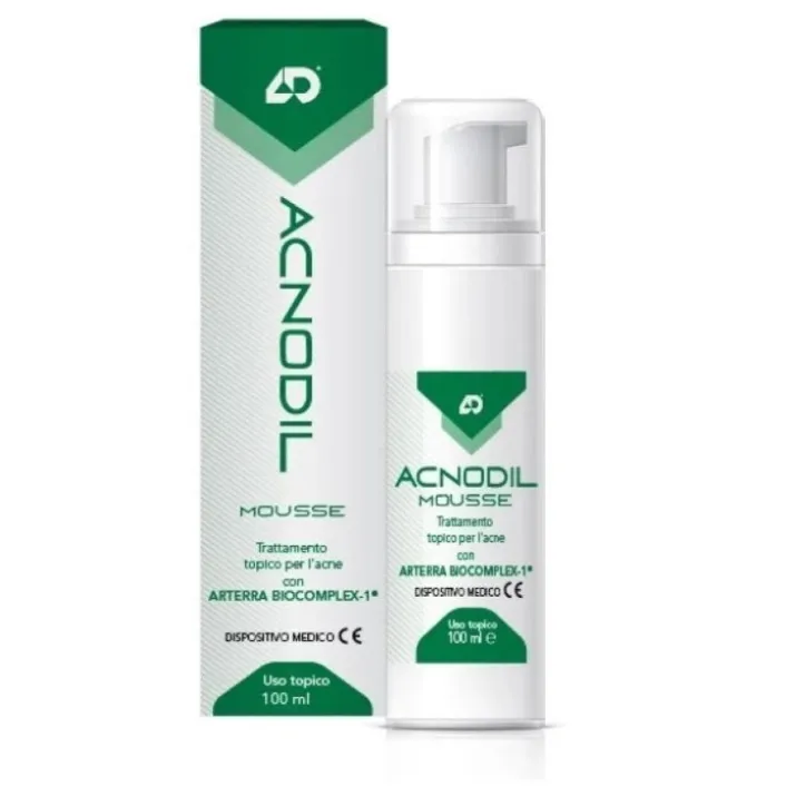 Futura Acnodil Mousse Detergente Delicata per Pelle Acneica 100ml