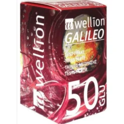 Galileo Glucose Test Strips Wellion 50 Strisce