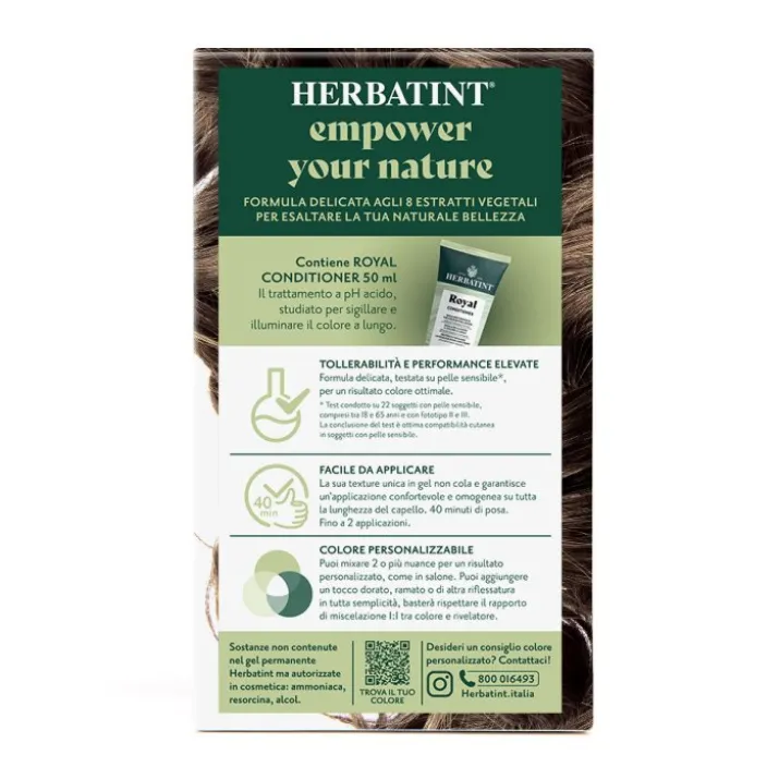 Gel Colorante Permanente 7D Biondo Dorato Herbatint 170ml
