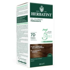 Gel Colorante Permanente 7D 3 Dosi Herbatint 300ml