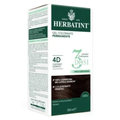 Gel Colorante Permanente 4D 3 Dosi Herbatint 300ml