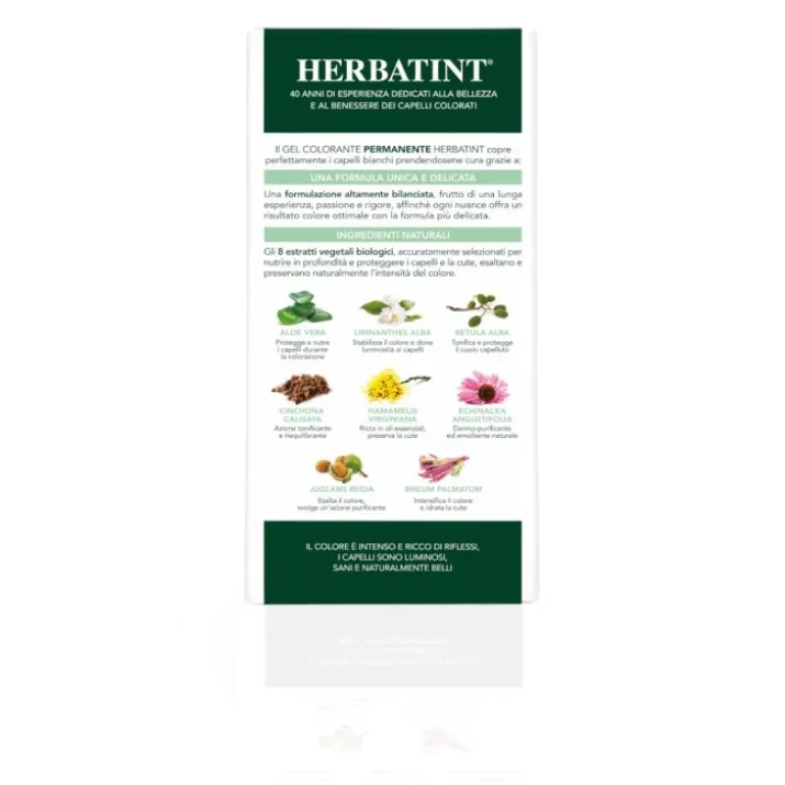Gel Colorante Permanente 4M Herbatint 150ml
