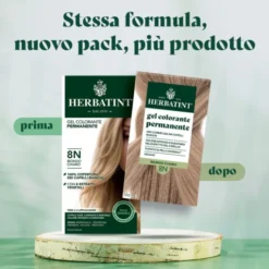 Gel Colorante Permanente 8N Biondo Chiaro Herbatint 170ml
