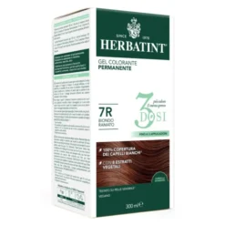 Gel Colorante Permanente 7R 3 Dosi Herbatint 300ml